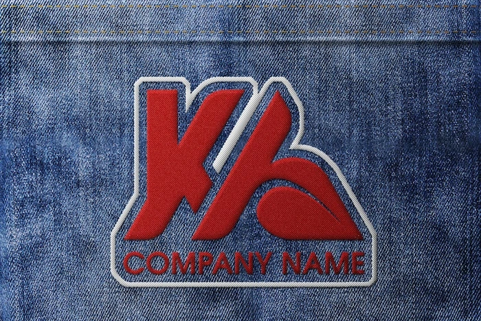 embroidery logo