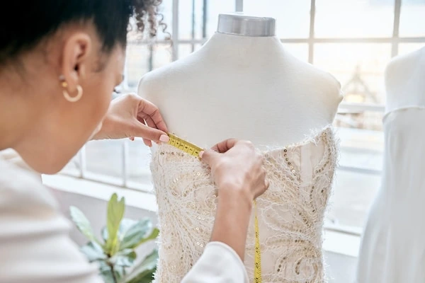 measuring dress